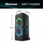 Портативная колонка Hisense Party Thunder - фото 2 - интернет-магазин электроники и бытовой техники TTT