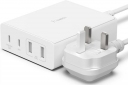 Мережевий зарядний пристрій Belkin Home Charger 108W GAN Dual USB-С/USB-A (WCH010VFWH) White  - фото 2 - інтернет-магазин електроніки та побутової техніки TTT