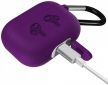 Чохол для навушників BeCover Silicon Protection для Apple AirPods Pro (704502) Purple - фото 3 - інтернет-магазин електроніки та побутової техніки TTT