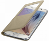 Чехол Samsung S View Zero для Samsung Galaxy S6 (EF-CG920BFEGRU) Gold - фото 4 - интернет-магазин электроники и бытовой техники TTT