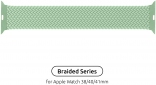 Ремінець ArmorStandart Braided Solo Loop для Apple Watch 38/40/41 mm Size 4 (132 mm) (ARM64901) Mint - фото 2 - інтернет-магазин електроніки та побутової техніки TTT