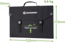 Портативная солнечная панель Bresser Mobile Solar Charger 120 Watt USB DC (3810070) - фото 3 - интернет-магазин электроники и бытовой техники TTT