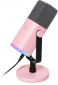 Мікрофон Fifine AM8P USB/XLR Pink - фото 2 - інтернет-магазин електроніки та побутової техніки TTT