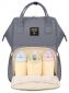 Рюкзак для мамы Sunveno Diaper Bag Grey - фото 2 - интернет-магазин электроники и бытовой техники TTT