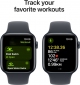 Apple Watch SE (2024) GPS 44mm Midnight Aluminium Case with Midnight Sport Band - M/L (MXEK3QH/A) - фото 6 - інтернет-магазин електроніки та побутової техніки TTT