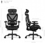 Крісло геймерське TX3 XTC Mesh (TEGC-3054101.11) Black  - фото 8 - інтернет-магазин електроніки та побутової техніки TTT