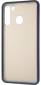 Панель Gelius Bumper Mat Case для Samsung Galaxy A21 (A215) (2099900794322) Blue - фото 4 - интернет-магазин электроники и бытовой техники TTT