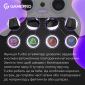 Беспроводной геймпад GamePro GPS13W BT 5.3/USB (PC/iOS/Android/PS3/PS4) RGB White - фото 9 - интернет-магазин электроники и бытовой техники TTT
