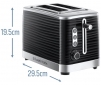 Тостер RUSSELL HOBBS Inspire 24371-56 Black - фото 2 - интернет-магазин электроники и бытовой техники TTT