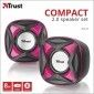 Акустическая система Trust Xilo 2.0 Speaker Set Pink (21181) - фото 4 - интернет-магазин электроники и бытовой техники TTT