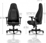 Кресло геймерское NOBLECHAIRS ICON Gaming Black Edition (NBL-ICN-PU-BED) - фото 3 - интернет-магазин электроники и бытовой техники TTT