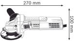 Угловая шлифмашина Bosch Professional GWS 750 S - фото 2 - интернет-магазин электроники и бытовой техники TTT