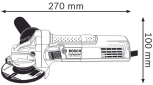 Кутова шліфмашина Bosch Professional GWS 750 S - фото 2 - інтернет-магазин електроніки та побутової техніки TTT