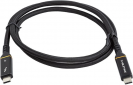 Kабель PowerPlant USB4 USB-C - USB-C 8K 1 м (CA913299) Black - фото 2 - інтернет-магазин електроніки та побутової техніки TTT