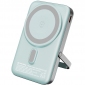 УМБ ColorWay 10000 mAh MagSafe + Watch Wireless 22.5W (CW-PB100LPA2MT-WPDD) Aquamarine - фото 2 - интернет-магазин электроники и бытовой техники TTT