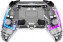 Беспроводной геймпад GamePro GPS13T BT 5.3/USB (PC/iOS/Android/PS3/PS4) RGB Transparent - фото 2 - интернет-магазин электроники и бытовой техники TTT