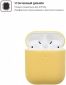 Чехол для наушников Ultrathin Silicone Case для Apple AirPods 2 Mellow yellow - фото 2 - интернет-магазин электроники и бытовой техники TTT