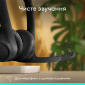 Навушники Logitech ZONE 300 Bluetooth (981-001407) Graphite  - фото 2 - інтернет-магазин електроніки та побутової техніки TTT