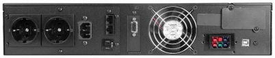ДБЖ Powercom MRT-1500, 2 х EURO Schuko, LCD - фото 2 - інтернет-магазин електроніки та побутової техніки TTT