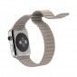 Ремешок Leather Loop для Apple Watch 42мм (MJ4X2/MJ4Y2) Stone - фото 2 - интернет-магазин электроники и бытовой техники TTT