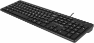 Клавиатура проводная OfficePro SK276 USB Black - фото 3 - интернет-магазин электроники и бытовой техники TTT