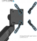 Настольное крепление для монитора Officepro MAH751B  - фото 5 Настольное крепление для монитора Officepro MAH751B  - фото 5 - интернет-магазин электроники и бытовой техники TTT