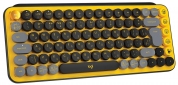 Клавіатура бездротова Logitech POP Keys Wireless Mechanical Keyboard UA Blast Yellow (920-010735) - фото 3 - інтернет-магазин електроніки та побутової техніки TTT