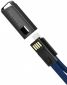 Кабель ColorWay USB - Type-C (брелок) 2.4А 22 см (CW-CBUC023-BL) Blue - фото 2 - интернет-магазин электроники и бытовой техники TTT