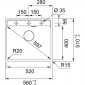 Кухонная мойка Franke Maris MRG 610-52 TL (114.0668.820) - фото 2 - интернет-магазин электроники и бытовой техники TTT