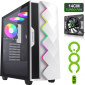 Корпус GameMax Diamond CP White - фото 2 - интернет-магазин электроники и бытовой техники TTT