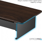 Столик для ноутбука/монітора Officepro MR164DW Dark Wood/Black - фото 3 - інтернет-магазин електроніки та побутової техніки TTT