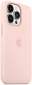 Панель Apple MagSafe Silicone Case для Apple iPhone 13 Pro (MM2H3ZE/A) Chalk Pink - фото 2 - интернет-магазин электроники и бытовой техники TTT