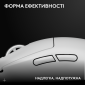 Мышь Logitech G Pro X Superlight 2 Lightspeed Wireless (910-006638) White  - фото 2 - интернет-магазин электроники и бытовой техники TTT