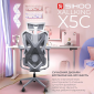 Кресло геймерское SIHOO Xallking X5C (X5FC-N101) Mesh Grey  - фото 11 - интернет-магазин электроники и бытовой техники TTT