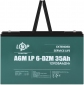 Аккумуляторная батарея LogicPower LP 6-DZM-35 Ah (LP9335) - фото 2 - интернет-магазин электроники и бытовой техники TTT