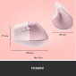 Миша Logitech Lift Vertical Ergonomic Wireless/Bluetooth (910-006478) Rose  - фото 10 - інтернет-магазин електроніки та побутової техніки TTT