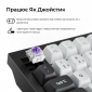 Клавіатура бездротова Keychron Q1 HE Magnetic Switch Black RGB (Q1H-M1-UA) - фото 2 - інтернет-магазин електроніки та побутової техніки TTT