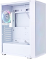 Корпус 1STPLAYER Go6-WH-4FS7-W White - фото 3 - інтернет-магазин електроніки та побутової техніки TTT