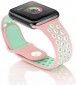 Ремешок Nike Silicon Sport Band for Apple Watch 38mm Light Pink/ Light Blue - фото 4 - интернет-магазин электроники и бытовой техники TTT