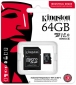 Карта памяти Kingston microSDXC 64GB Industrial Class 10 UHS-I V30 A1 + SD-адаптер (SDCIT2/64GB) - фото 3 - интернет-магазин электроники и бытовой техники TTT