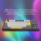 Клавиатура проводная Ajazz AK870 V2 Flying Fish Switch USB (AK870-V2-FF-BGY) Black-Grey-Yellow  - фото 9 - интернет-магазин электроники и бытовой техники TTT