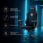 Крісло геймерське Anda Seat Phantom 3 XL (AD18XL-52-GB-F-G01) Dark Gray Fabric  - фото 11 - інтернет-магазин електроніки та побутової техніки TTT