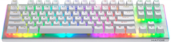 Клавіатура дротова Hator Gravity X TKL US Layout USB (HTK551) White  - фото 2 - інтернет-магазин електроніки та побутової техніки TTT