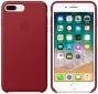 Накладка Leather Case iPhone 7/8 Plus Red - фото 2 - интернет-магазин электроники и бытовой техники TTT