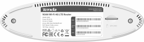 4G WI-FI-роутер Tenda 4G03 White - фото 3 - інтернет-магазин електроніки та побутової техніки TTT