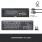 Клавіатура бездротова Logitech MX Mechanical Wireless Illuminated Performance Graphite (920-010757) - фото 11 - інтернет-магазин електроніки та побутової техніки TTT