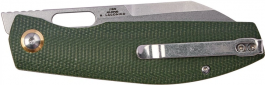 Нож складной CJRB Knives Ekko AR-RPM9 Steel (27980356) Micarta Green  - фото 3 - интернет-магазин электроники и бытовой техники TTT