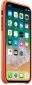 Панель Leather Case Iphone X Orange - фото 3 - интернет-магазин электроники и бытовой техники TTT