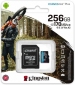 Карта памяти Kingston MicroSDXC 256GB Canvas Go! Plus Class 10 UHS-I U3 V30 A2 + SD-адаптер (SDCG3/256GB) - фото 7 - интернет-магазин электроники и бытовой техники TTT