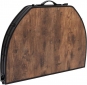 Стіл кемпінговий Bo-Camp Woodbine Oval 100x70 см (1404185) (DAS302783) Black/Wood look - фото 7 - інтернет-магазин електроніки та побутової техніки TTT